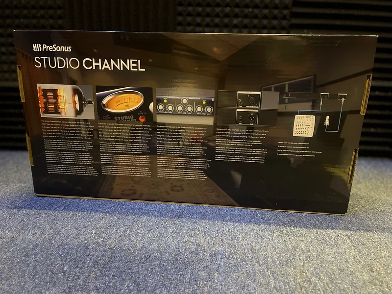 بري أمب احترافي – PreSonus Studio Channel
Tube / EQ / Compressor – قناة صوت متكاملة
حالة شبه الوكالة63230187381506113