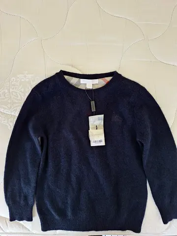 Burberry Navy Sweater - 4 years old Boy