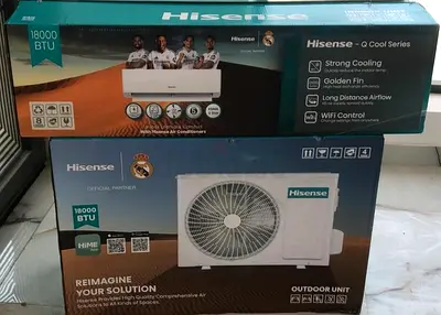 Hisense new split ac 1.5 ton T3 WIFI control 2  rating 5 years compressor  1 year full warranty