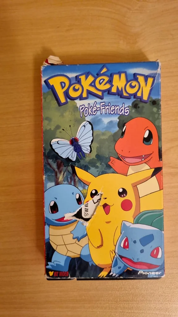 VHS Tapes Cassettes Video Cartoons Animation Kids Pokemon63222340868865111