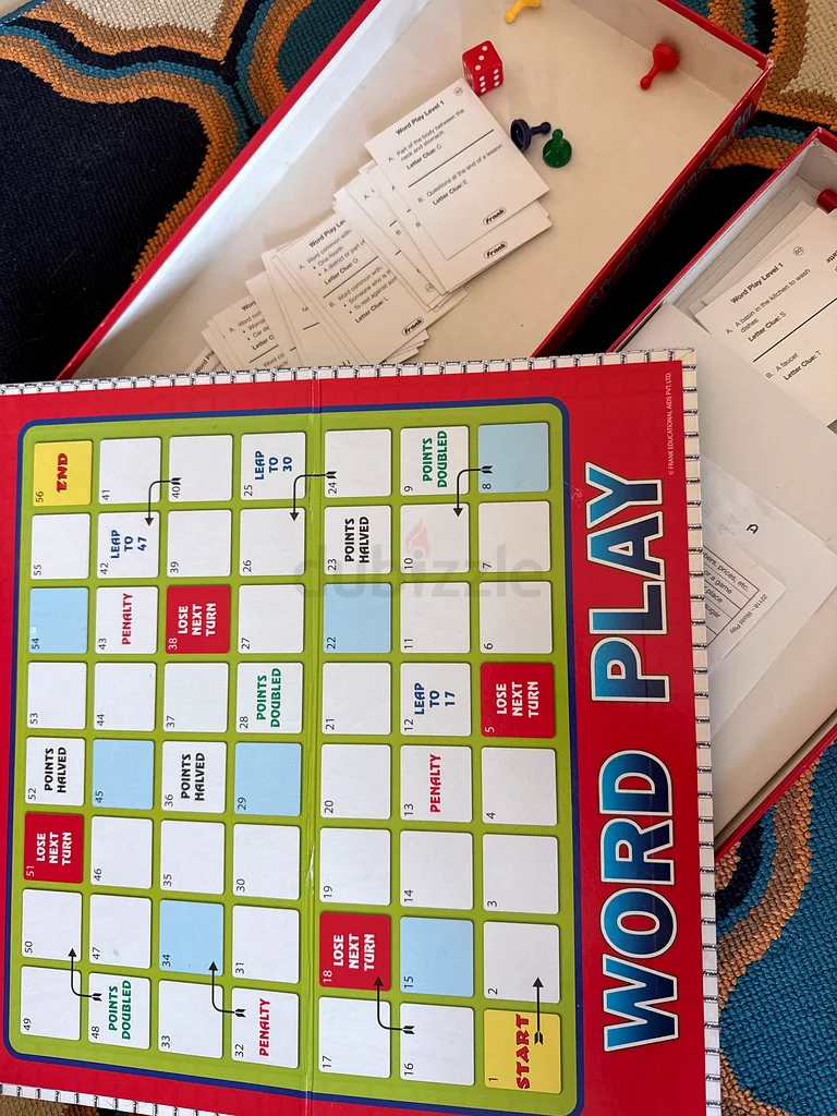 Unleash Your Vocabulary with Word Play Board Game!63195108890369111