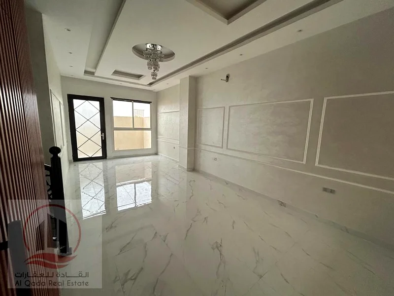 For sale, a villa in Ajman Al Helio, 3 master rooms, a Majles room, a hall, and a maid’s room, freehold for all nationalities, Installment with out do63899656575617114