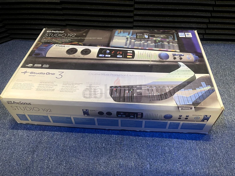 PreSonus Studio 192 Professional Audio Interface  
USB 3 (8 inputs / 26 input/output)  
Like-new condition / Shipping available632301874008351115