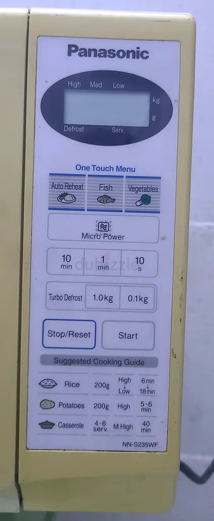 Panasonic Microwave - Perfect for Quick Meals!63248249489410111