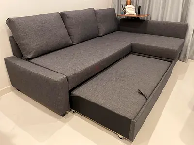 Dark grey colour ikea friheten sofabed for sale