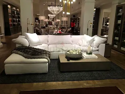 Marina Home Elegant White Sofa Set with Coffee Table for Sale!