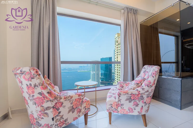 Prime JBR Location: Luxurious Rimal 4BR Apt with Maid's room & Breathtaking Sea Views63831227617666111
