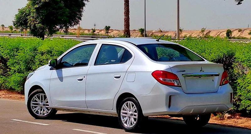 MITSUBISHI ATTRAGE 2021 1.2L GCC (390/-MONTHLY)63152750592386114