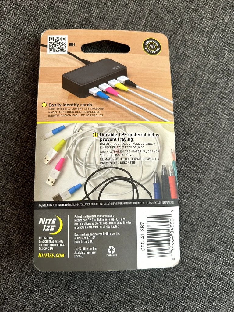 CordCollar Cord ID + Protection - 8 pack63260217165442111