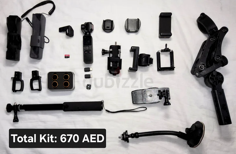 جيبو دي جي آي أوسمو بوكet 1 مع الإكسسوارات الأساسية للمبدعين63234610512259111