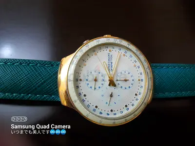 Elegant Vintage Chronograph Watch Benetton