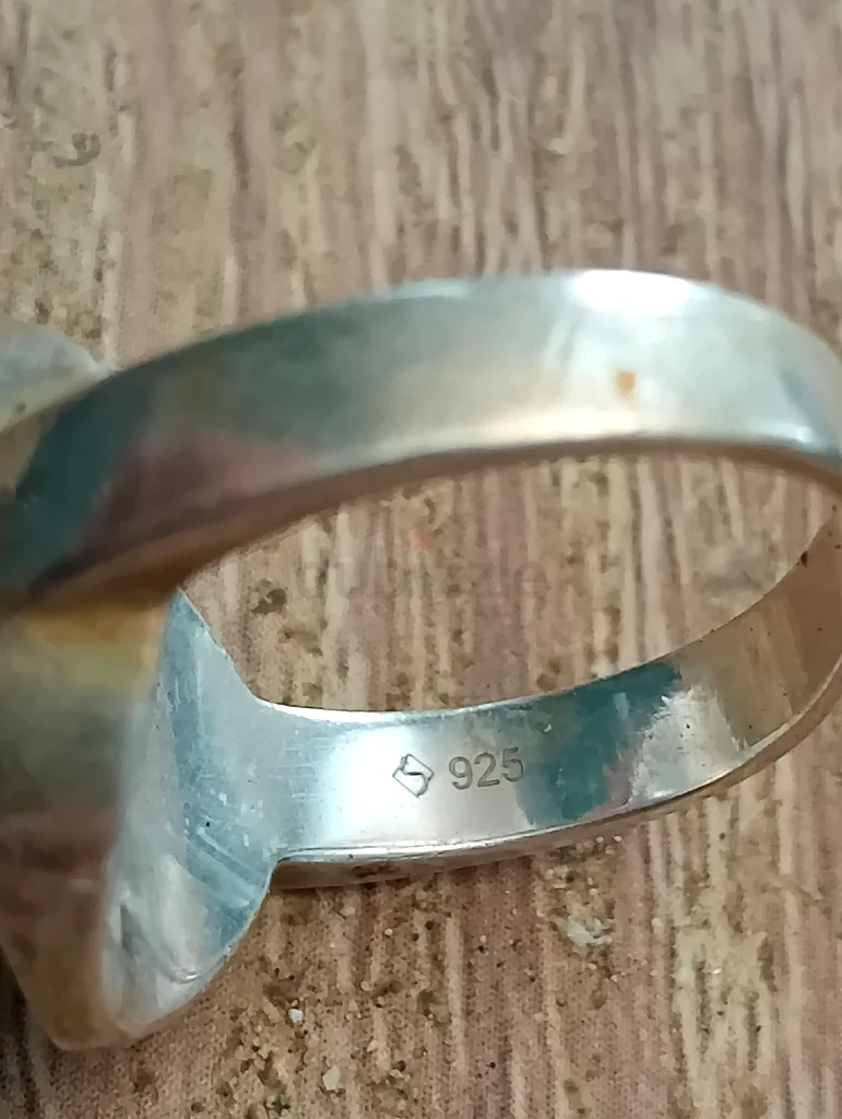 خاتم فضّة ستيرلينج 925 أنيق بأسلوب كلاسيكي63240126160385111