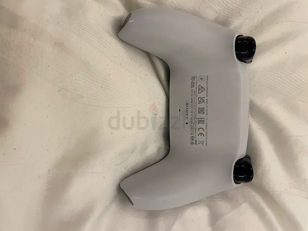 Sleek White DualShock Controller for PlayStation 5