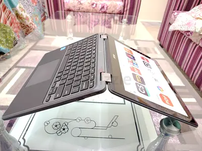 Acer Spin 512 ( R853TA-P3R1 )_2 in 1 Chromebook_RAM 8GB_SSD 64GB_Intel Pentium Quad Core_Dual Camera