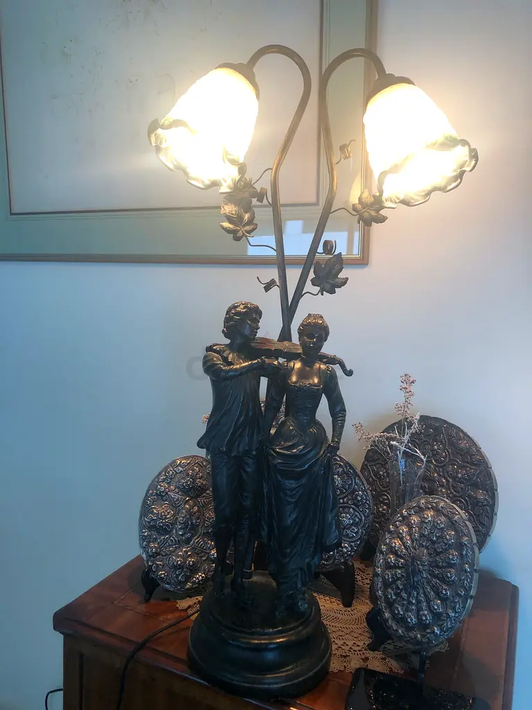 Antique lampshade