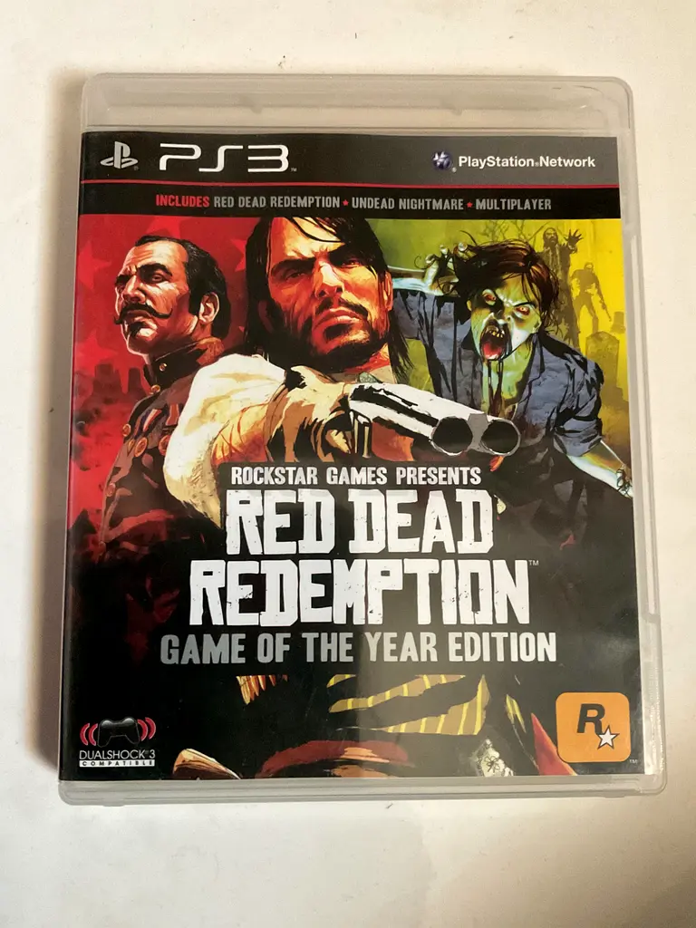 Red Dead Redemption Game of the Year Edition PS3 DVD Brand New