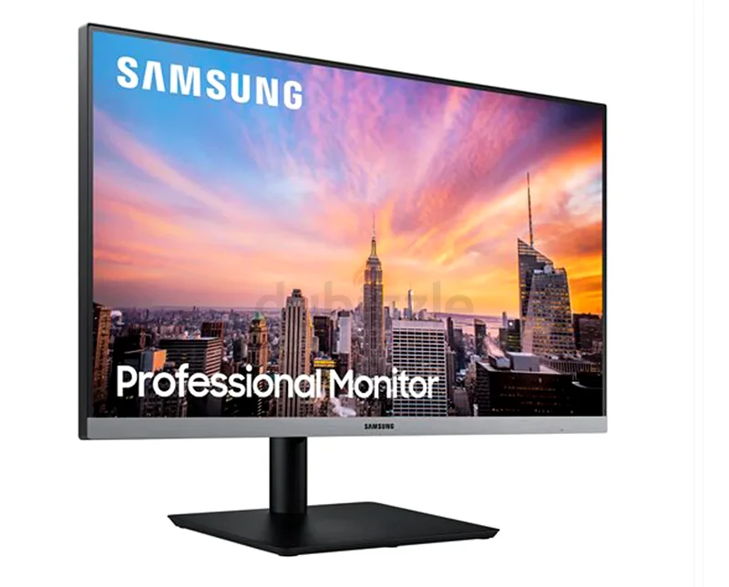 شاشة سامسونج 24 بوصة من نوع PLS مع محور USB - بدقة Full HD، طراز S24R650F63167113401730111
