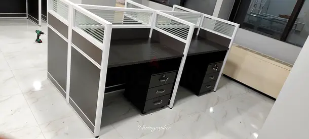 Four Person Office Workstation