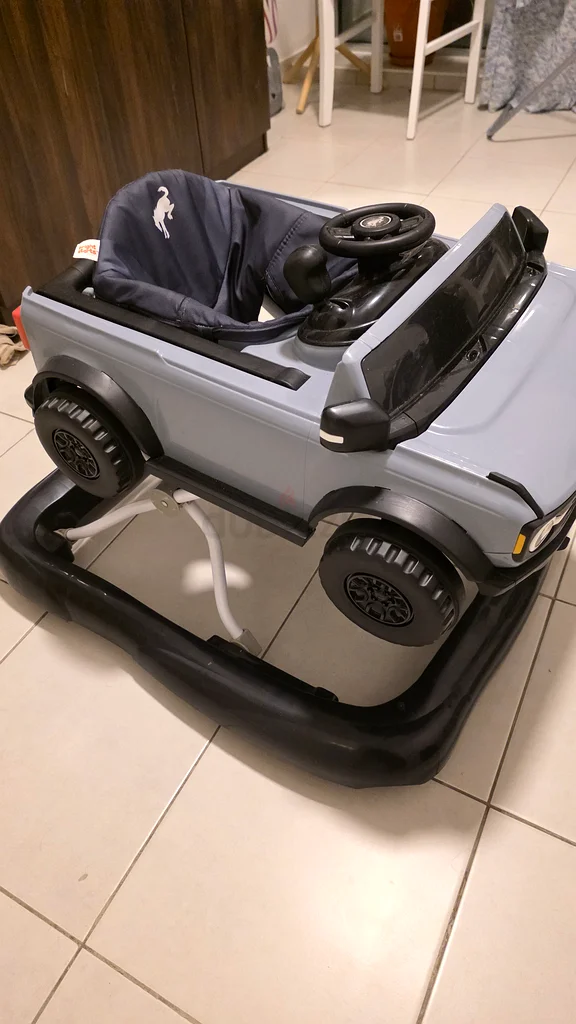 Bronco Baby walker. Well Maintained. Can be sanitized and given while selling.63205363542529112