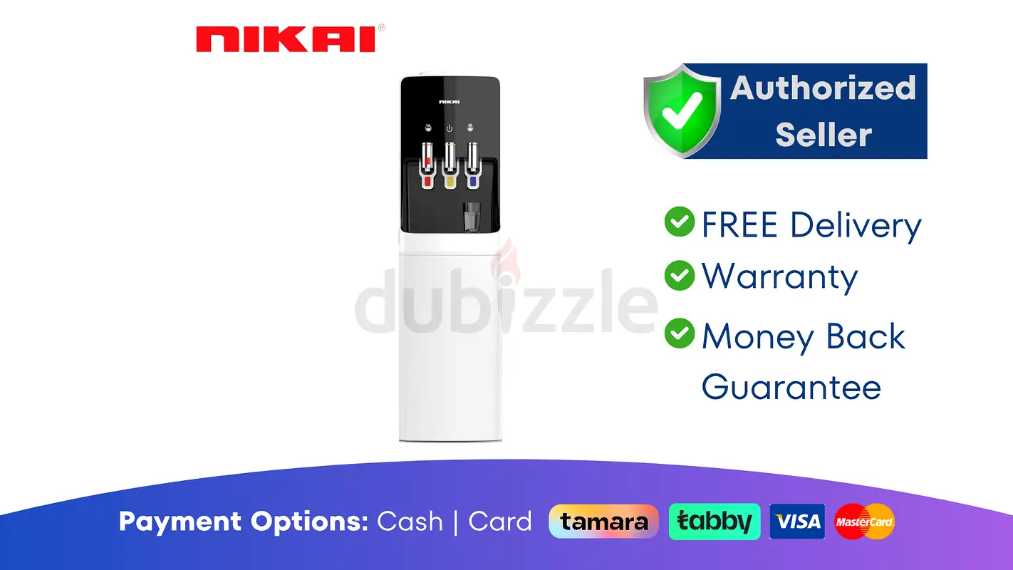Nikai Top Loading Water Dispenser ● New | Warranty | FREE Delivery | AJM354