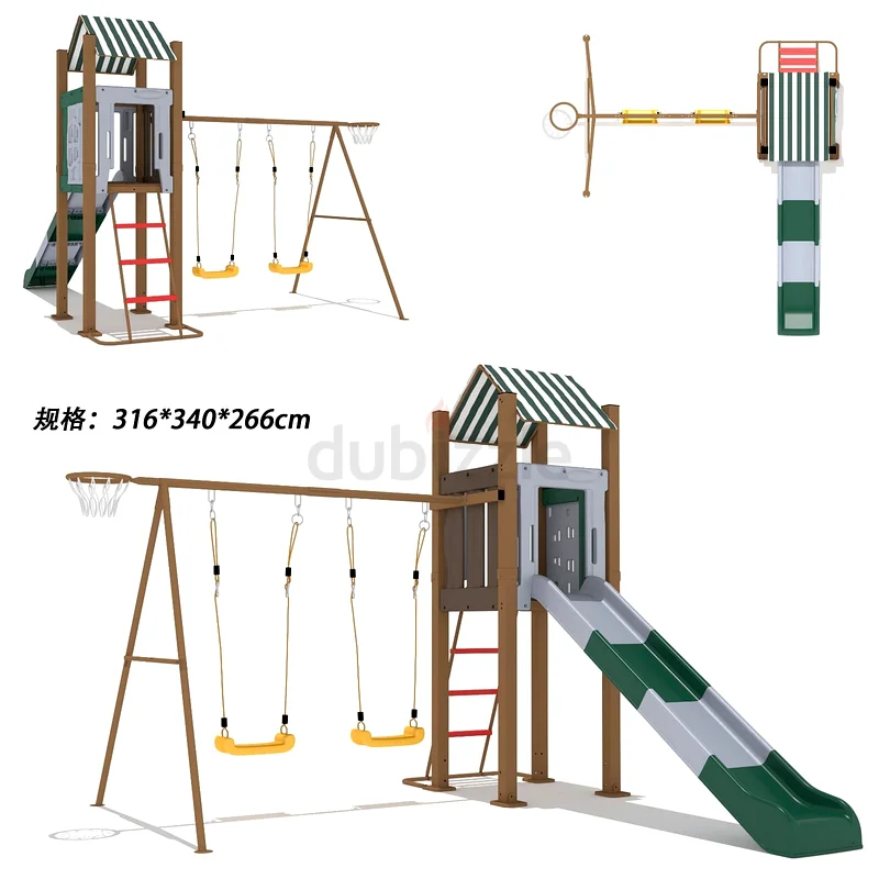 Jungle Jive Tower: Swing, Slide  Slam into Fun!63205356297857112