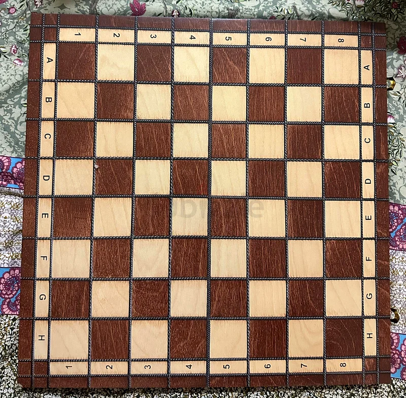 International Chess Magnetic High End Solid Wood Folding Chessboard Adult Competition Special Extra63244714119810113
