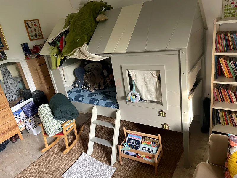 Home Center Kendall Tree House Children Single Bed 90x20063222341655043114
