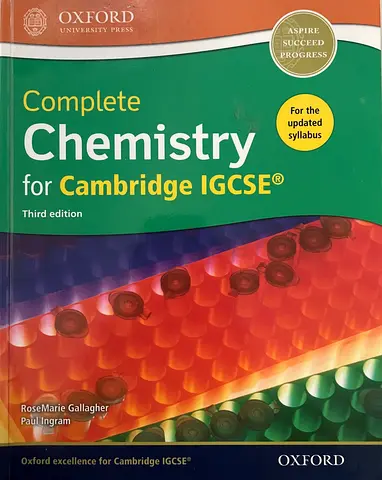 IGCSE chemistry book
