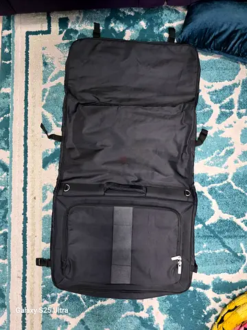 Spacious Black Travel Bag for Sale