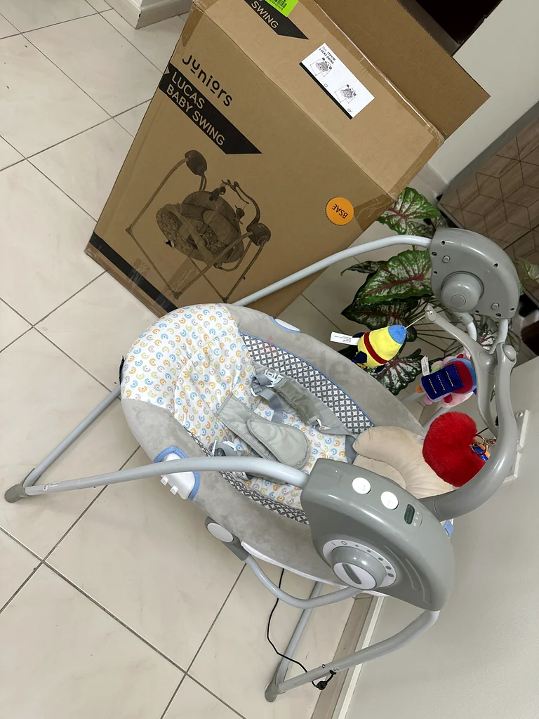 Gentle Baby Swing - Cradle Your Little One in Comfort63204260152195111