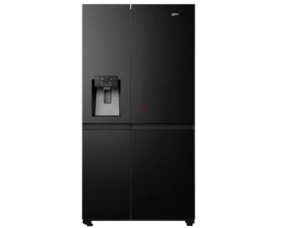 Brand New Gorenje Side by Side Smart Refrigerator 601L with Water Dispenser , Ice Maker NRS9181VBIU