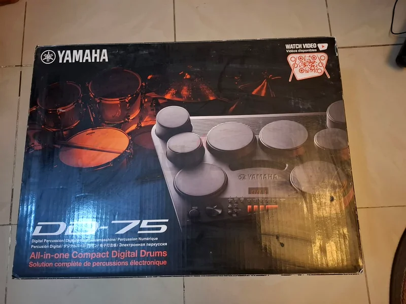 طقم طبول ياماها الرقمي DD-75 - مثالي لجميع المستويات!63231196579969111
