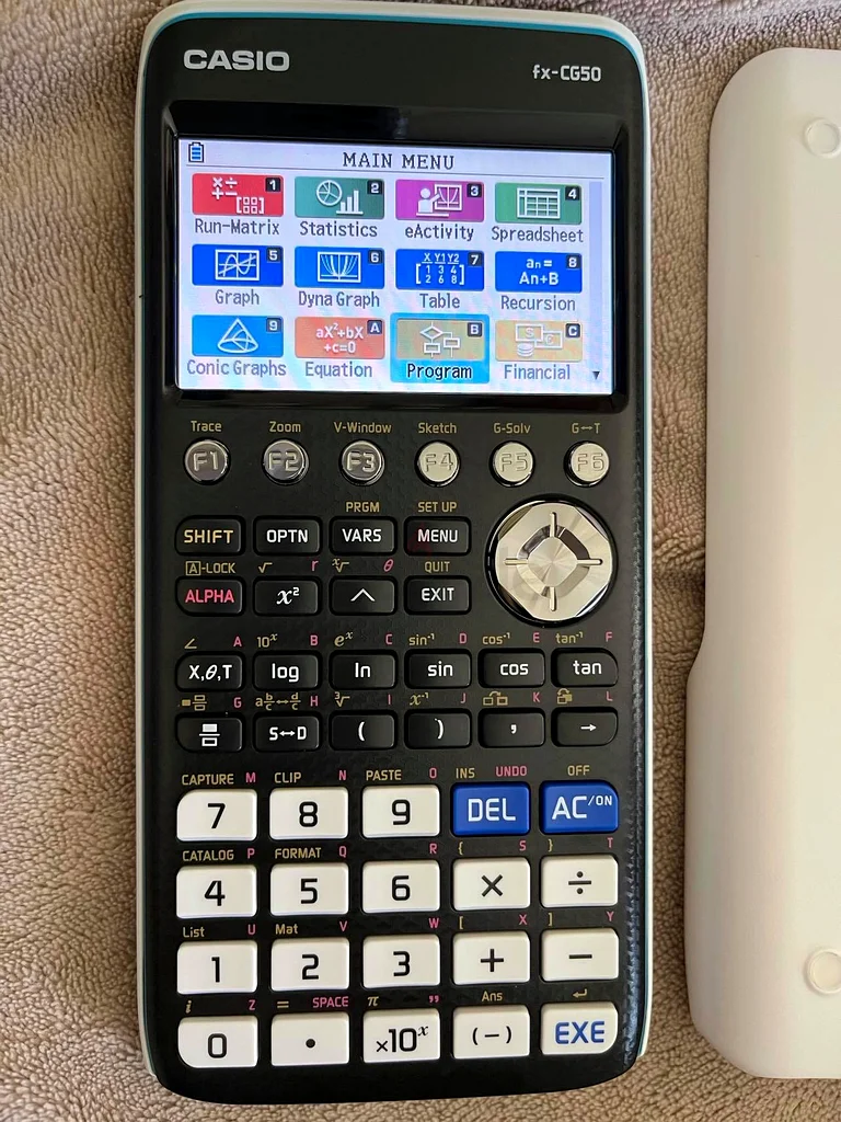 Casio FX-CG50 Graphing Calculator63262402510081112