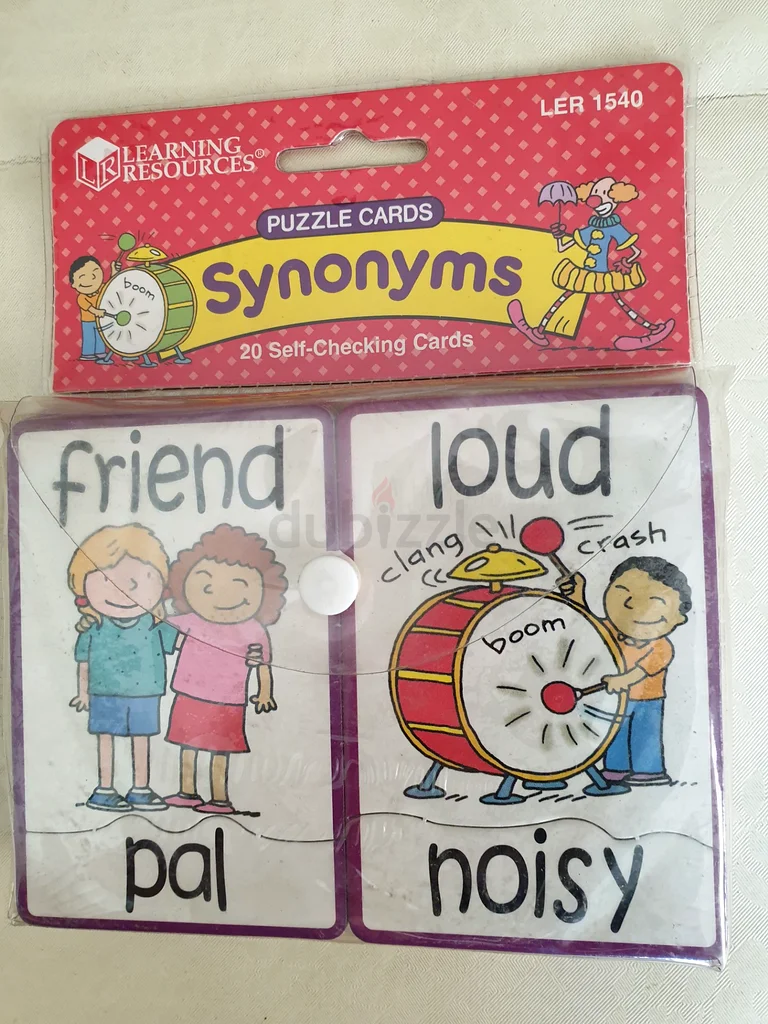 Engaging Puzzle Cards for Learning Synonyms, Brand New632267862155531114