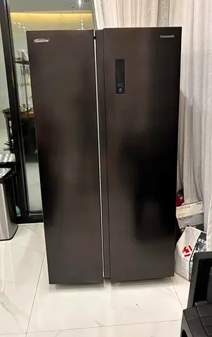 Panasonic Side By Side Fridge Freezer Latest Version With Excellent Condition Like New With Manual