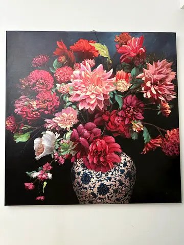 HOMECENTRE Garland Hand Painted Wall Art, 100*100cm