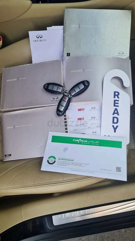إنفيني QX50 2014 * كاميرا 360 درجة، نظام تحديد المواقع، سقف بانورامي، جلد، خليج، دول مجلس التعاون الخليجي، نيسان دبي، 3 مفاتيح ذكية، خيارات كاملة63174307240578113