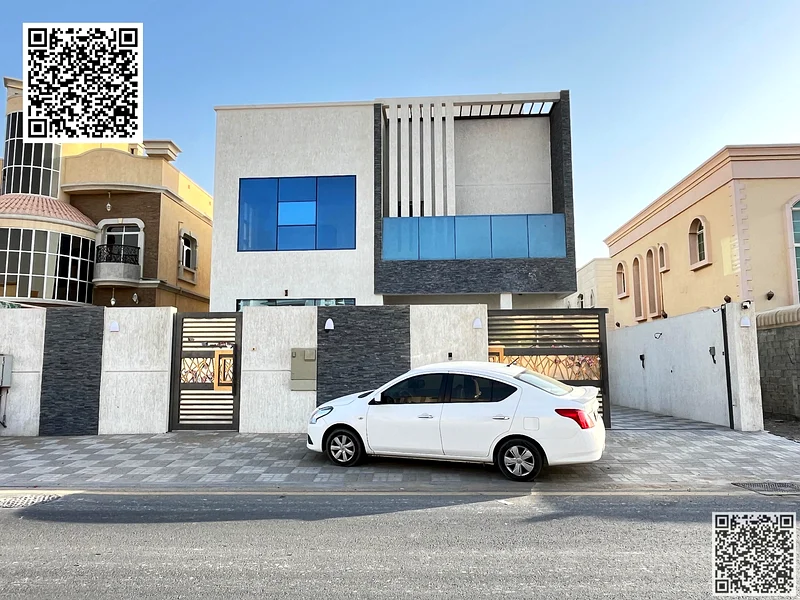 Luxury villa for sale in Al Mowaihat 3, ground floor, first floor, and roof.  We offer you the opportunity to own a luxury villa in Al Mowaihat 3, dis63870034734211110