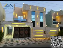 Modern, excellent finishes, close to the mosque, for sale, a villa with a distinctive modern design