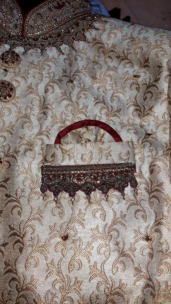 بذلة عرقية أنيقة للرجال مع إكسسوارات63236114662146114