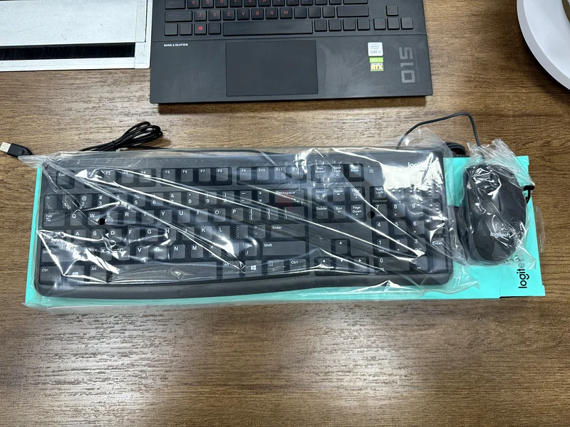 لوتك MK120 لوحة مفاتيح وماوس سلكيان63255001833346111