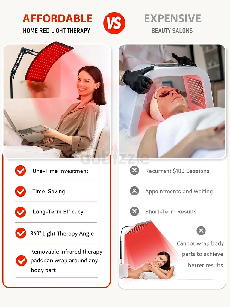 1874 - Red Light Therapy for Face and Body, Beauty Equipment Red Infrared Light Therapy Lamp63262389060354114