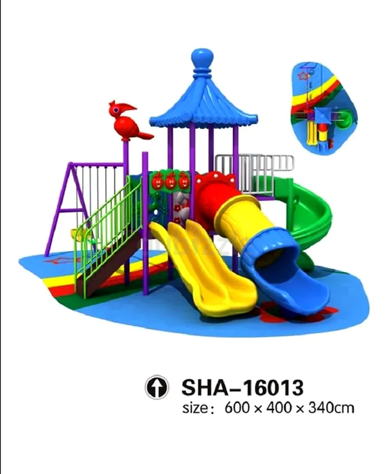 Mega Bird Kids Swing N Slide Set - Multi Color63209341408770111