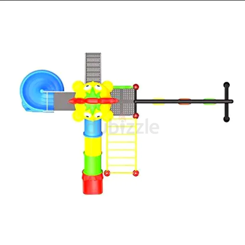Playground Set with 2 Different Slide and Swing for Kids63209341401731112