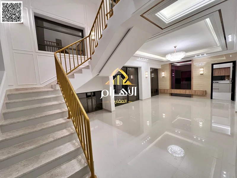 فيلا حديثة للبيع، واجهة من الحجر - ملكية تامة، بدون نفقات سنوية - تشطيبات دوبلكس فاخرة، فرصة فريدة للتملك63900609169922113