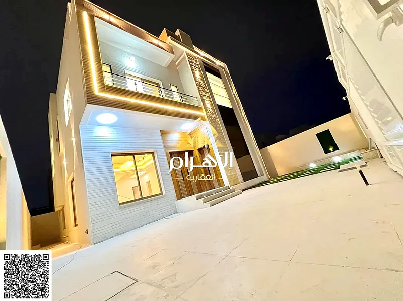 فيلا بسعر يشمل رسوم التسجيل ونقل الملكية على الشارع الرئيسي، جاهزة للسكن في أكثر مناطق عجمان رقيًا، ممتلكات دائمة لـ63900924561922111