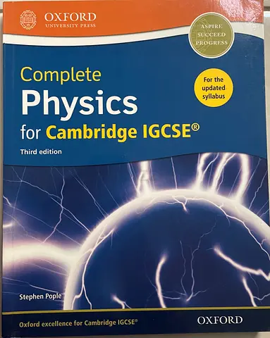 Physics IGCSE book