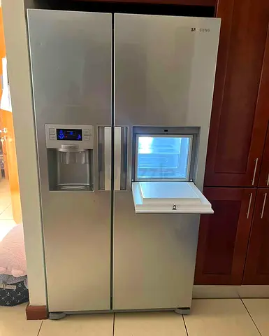 Samsung Double Door Refrigerator With Water Dispenser Ice Maker