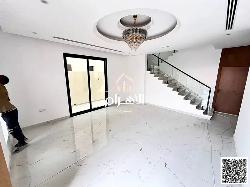 For sale, a luxurious villa in a very distinguished location, very close to Sheikh Mohammed bin Zayed Road, including registration and ownership fees.63900508265602113