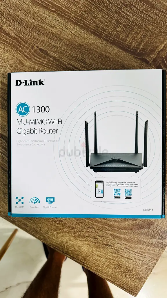 D-Link AC 1300 MU-MIMO Wi-Fi Gigabit Router